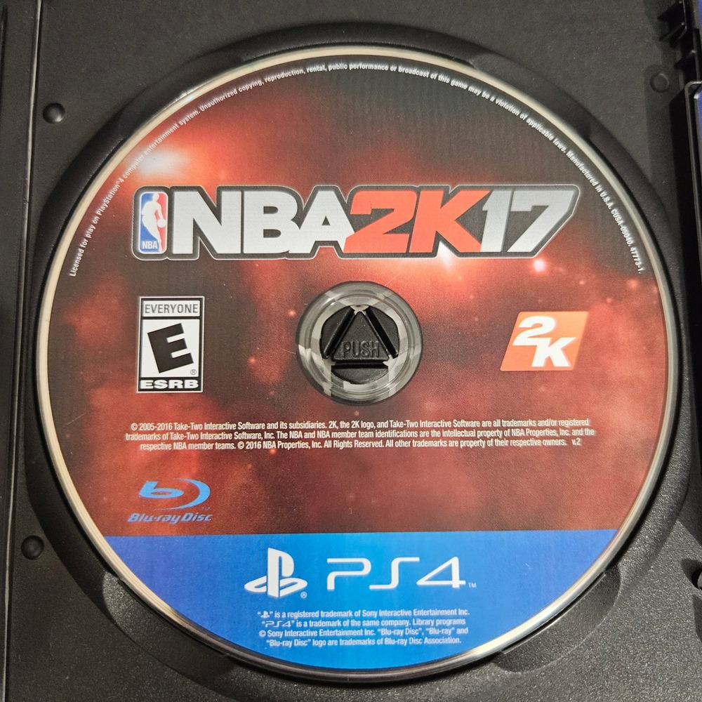 NBA 2K17 - Sony PlayStation‎ 4 PS4 - Preowned Video Game - Excellent